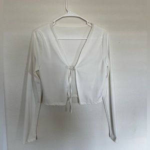 White Tie Long Sleeve